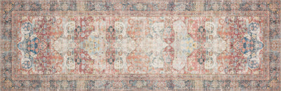 product image for Loren Rug in Brick & Multi by Loloi 4
