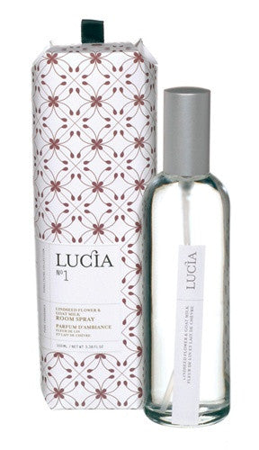 product image of Lucia Goat Milk and Linseed Flower Room Spray design by Lucia 544