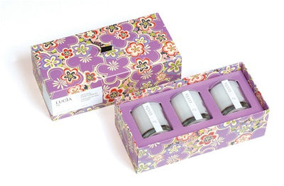 product image of Lucia Wild Ginger & Fresh Fig Votive Trio Set design by Lucia 566