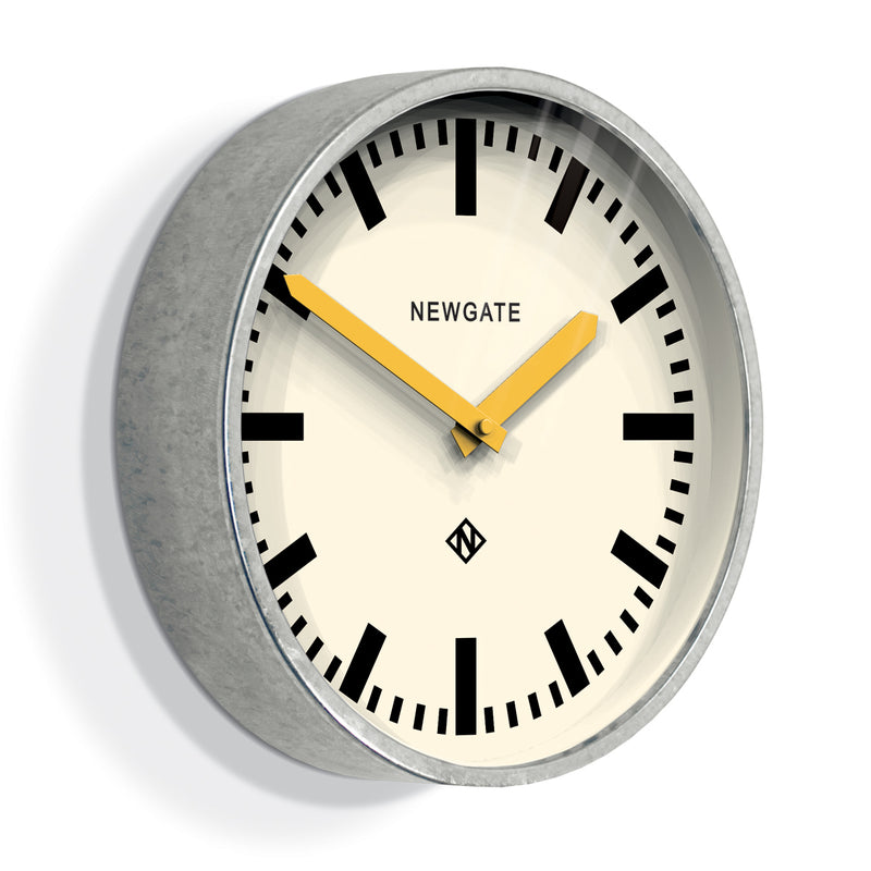 media image for luggage clock in yellow design by newgate 2 290