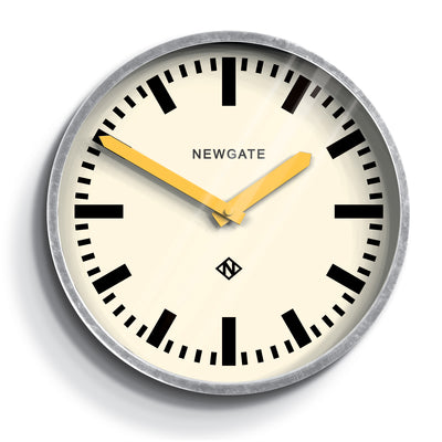 product image of luggage clock in yellow design by newgate 1 568