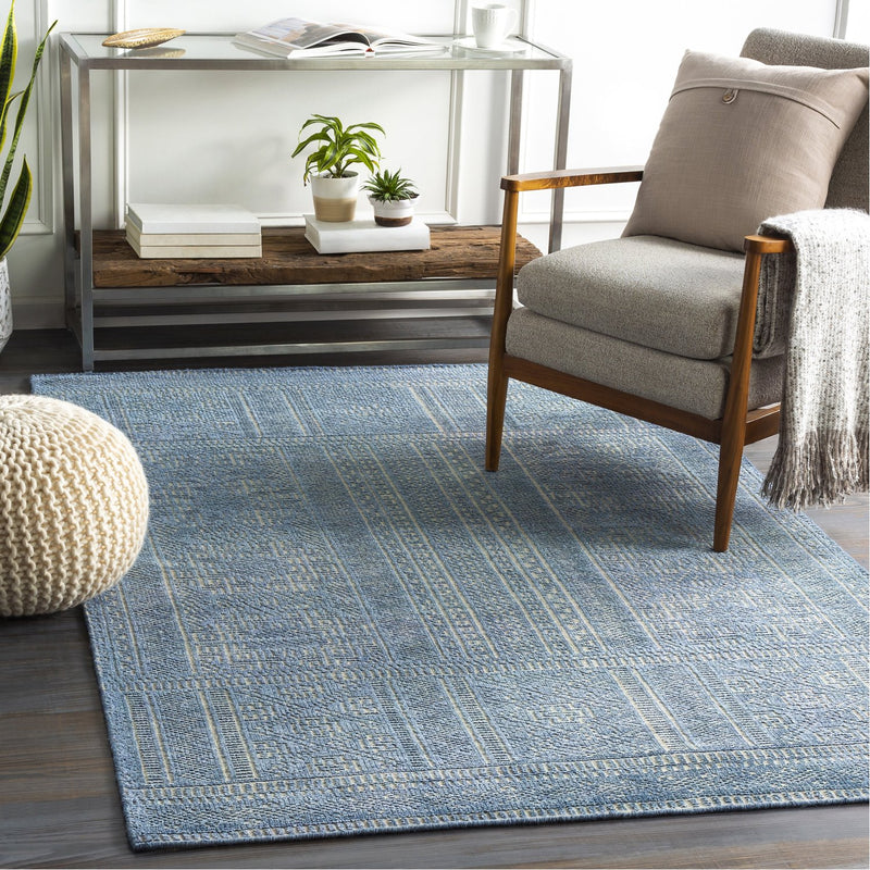 media image for Livorno LVN-2300 Hand Knotted Rug in Denim & Khaki by Surya 242