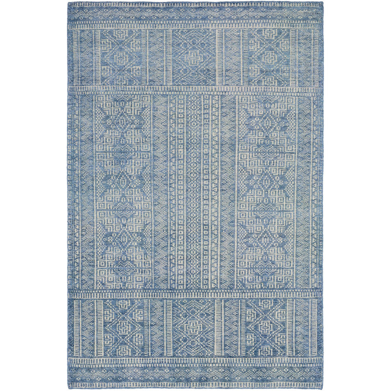 media image for Livorno LVN-2300 Hand Knotted Rug in Denim & Khaki by Surya 21