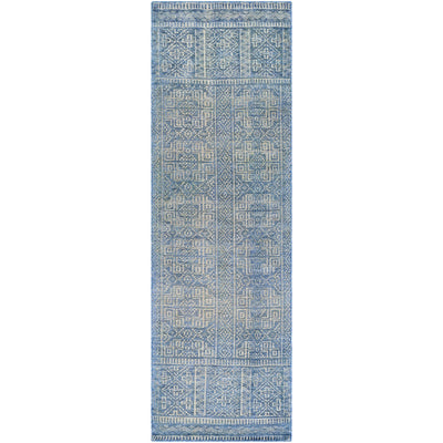 product image for Livorno LVN-2300 Hand Knotted Rug in Denim & Khaki by Surya 1
