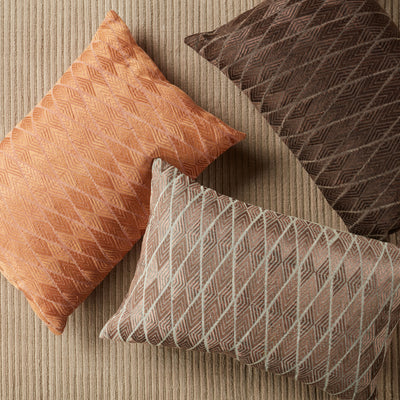 product image for Lexington Milton Down Rose & Terracotta Pillow 5 0