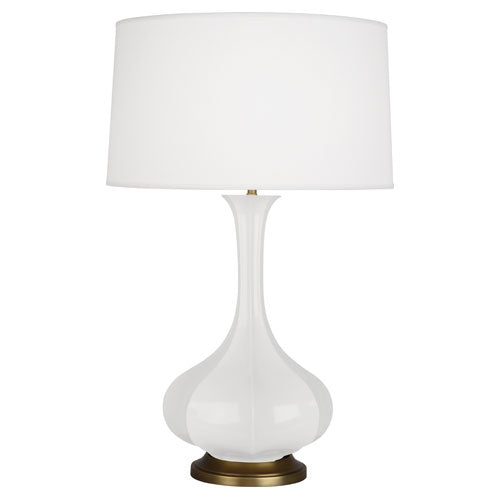 media image for pike 32 75h x 11 5w table lamp by robert abbey 39 241