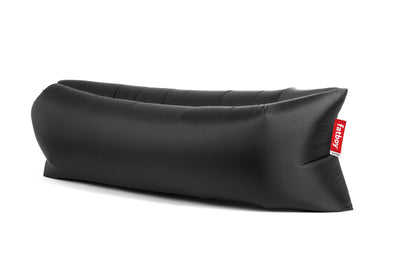 product image of lamzac the original 1 0 inflatable lounger by fatboy lam blk 1 592