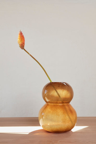 product image for lasi vase large amber by oyoy l300215 5 13