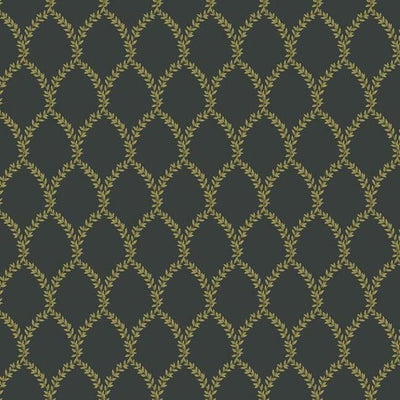product image of Laurel Wallpaper in Gold and Black from the Rifle Paper Co. Collection by York Wallcoverings 538