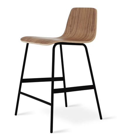product image of Lecture Stool in Walnut design by Gus Modern 557