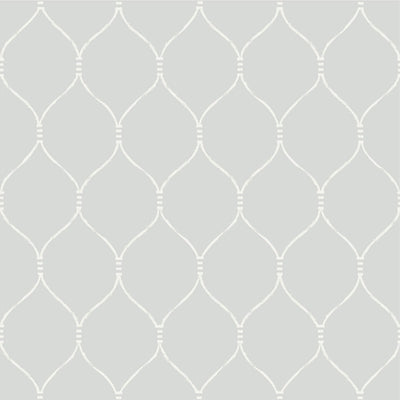 product image of Espalier Wallpaper in Blue 586