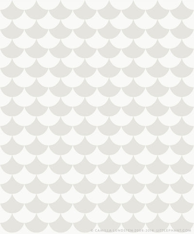 product image of Waves Wallpaper in Light Grey 549