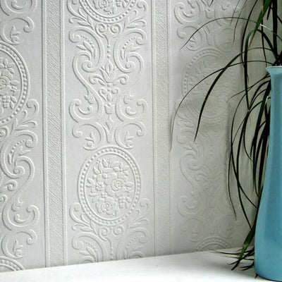 product image of Louisa Paintable Textured Wallpaper design by Brewster Home Fashions 586