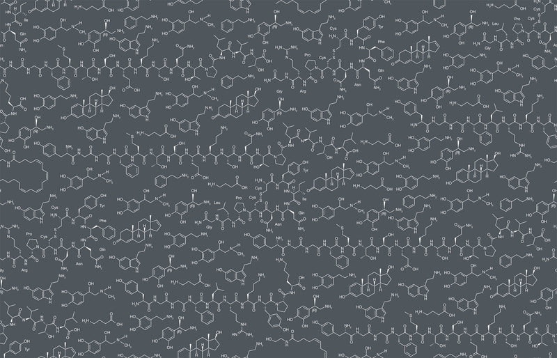 media image for Love Molecules Wallpaper in Chalk design by Aimee Wilder 26