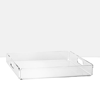 product image of lucite acrylic 14x14 square tray by torre tagus 1 520