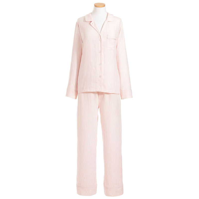 media image for lush linen slipper pink pajama by pine cone hill pc3812 xs 1 22