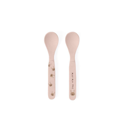product image of rabbit bamboo spoon set rose by oyoy 1 530