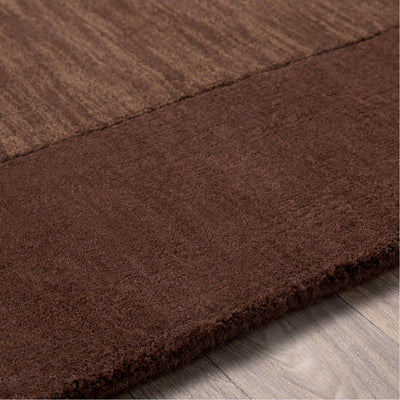 product image for Mystique M-294 Hand Loomed Rug in Dark Brown by Surya 0