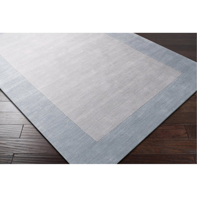 product image for Mystique M-305 Hand Loomed Rug in Medium Gray & Aqua by Surya 96