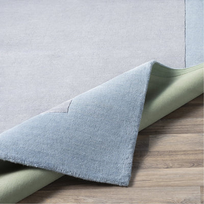 product image for Mystique M-305 Hand Loomed Rug in Medium Gray & Aqua by Surya 49