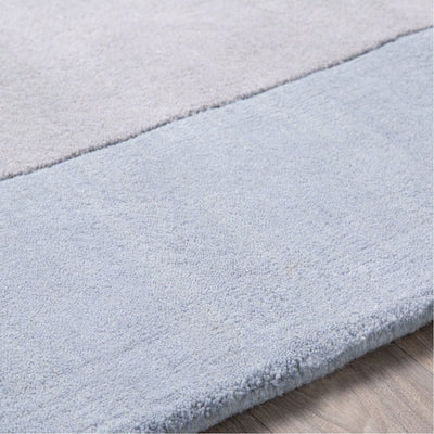 product image for Mystique M-305 Hand Loomed Rug in Medium Gray & Aqua by Surya 62