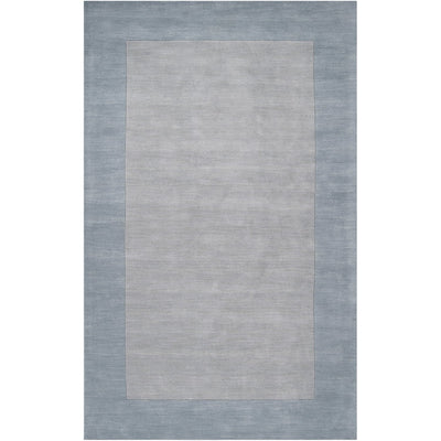 product image of Mystique M-305 Hand Loomed Rug in Medium Gray & Aqua by Surya 539