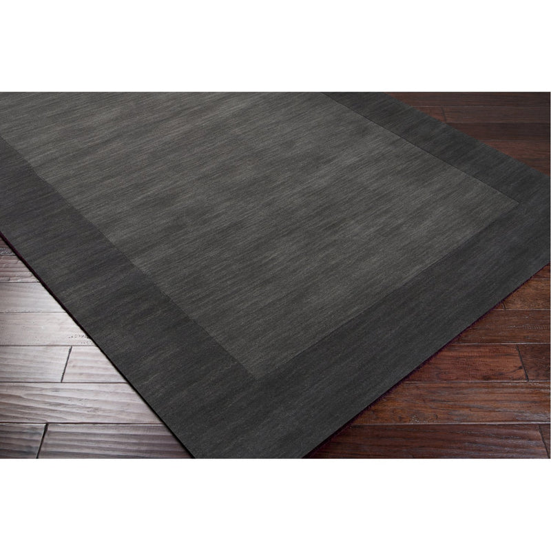 media image for Mystique M-347 Hand Loomed Rug in Charcoal & Black by Surya 285