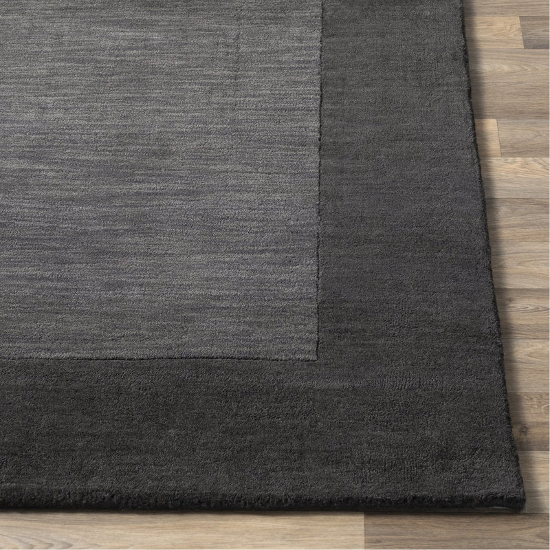 media image for Mystique M-347 Hand Loomed Rug in Charcoal & Black by Surya 235