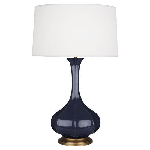 media image for pike 32 75h x 11 5w table lamp by robert abbey 42 298