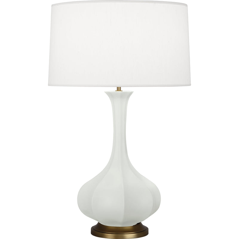 media image for pike 32 75h x 11 5w table lamp by robert abbey 40 274