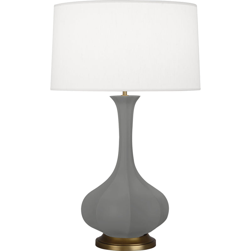 media image for pike 32 75h x 11 5w table lamp by robert abbey 36 228