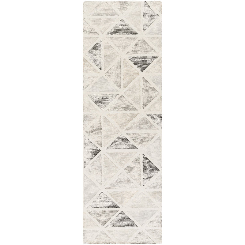 media image for Melody MDY-2004 Hand Tufted Rug in Cream & Charcoal by Surya 240