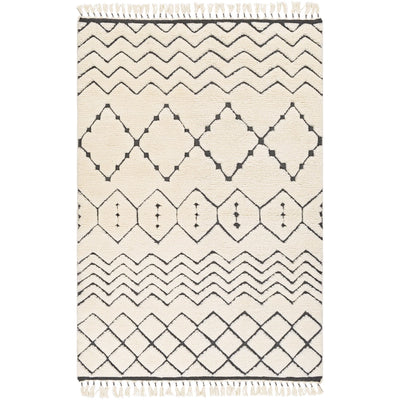 product image of Meknes MEK-1002 Hand Knotted Rug in Cream & Charcoal by Surya 598