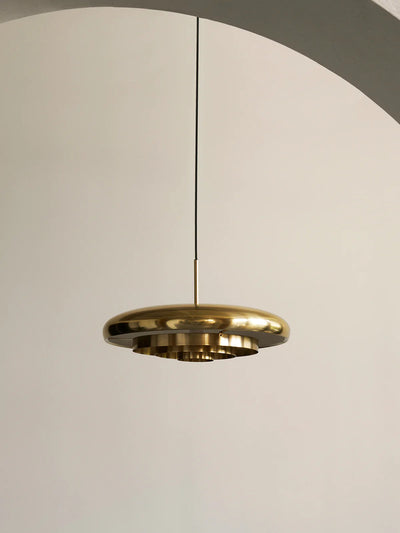 product image for resonant pendant brass 4 35