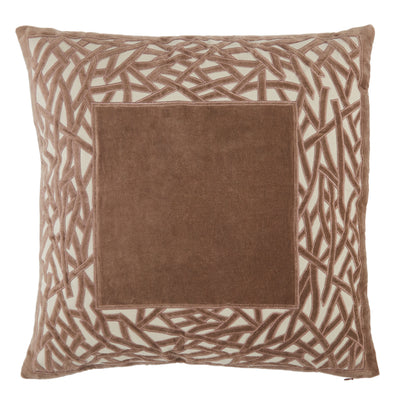 product image for Birch Trellis Pillow in Brown by Jaipur Living 67