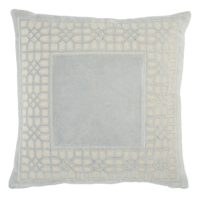 product image of Azilane Trellis Pillow in Light Blue by Jaipur Living 538