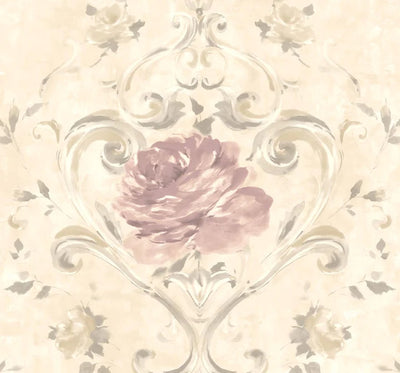 product image of Amy Neutral/Pink Wallpaper from the Jasper Collection by Mayflower 544