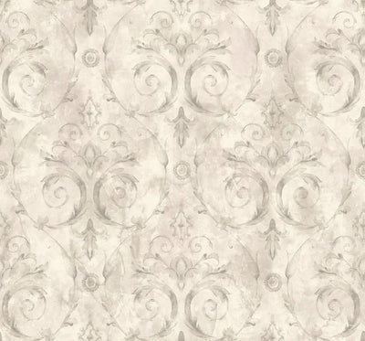 product image of Casimir Silver/Purple Wallpaper from the Jasper Collection by Mayflower 529