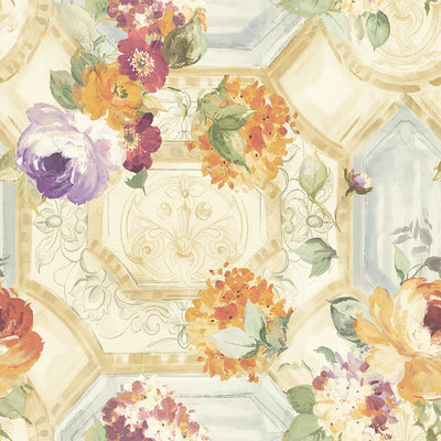 product image of Cleopatra Orange/Gold Wallpaper from the Romance Collection by Mayflower 58