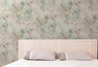 product image for Aphrodite Gold/Blue/Pink Wallpaper from the Romance Collection by Mayflower 80