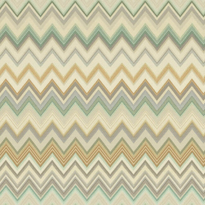 product image of Happy Zig Zag Green Wallpaper from the Missoni 4 Collection by York Wallcoverings 510