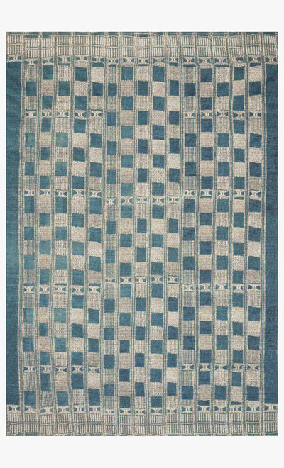 product image of Mika Rug in Blue & Ivory by Loloi 593
