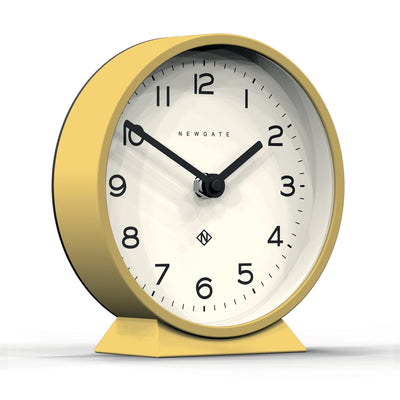 product image for m mantel clock in yellow design by newgate 2 20