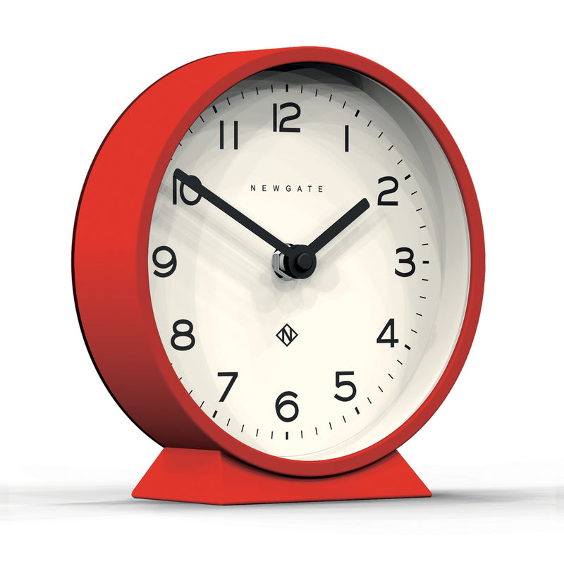 media image for m mantel clock in red design by newgate 2 293