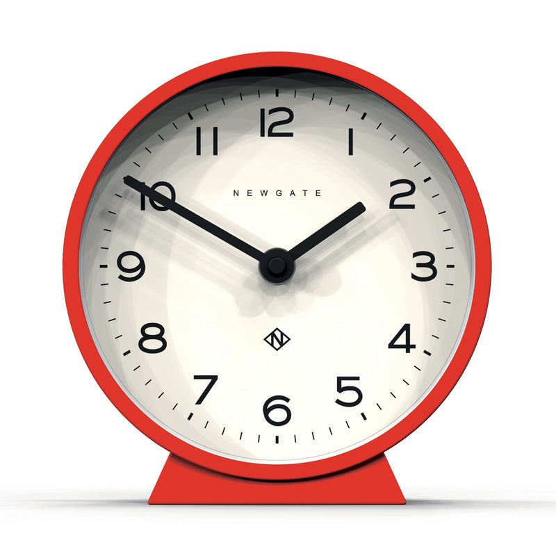 media image for m mantel clock in red design by newgate 1 269