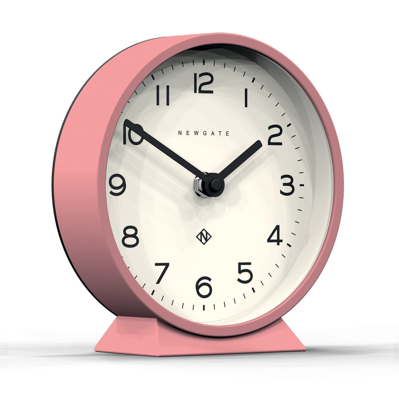 media image for m mantel clock in pink design by newgate 2 243