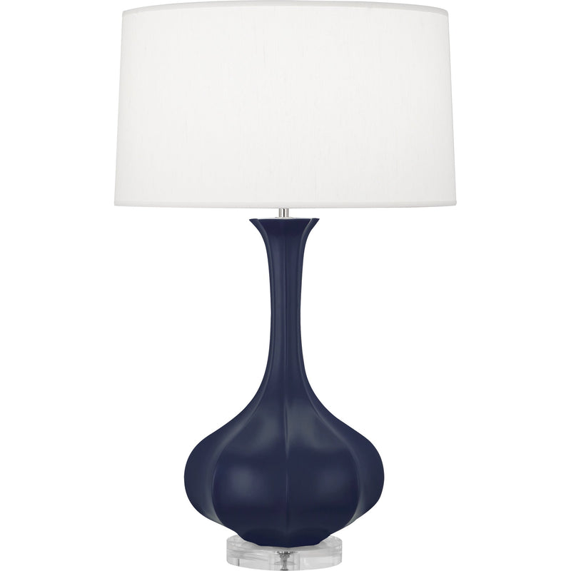 media image for pike 32 75h x 11 5w table lamp by robert abbey 35 254