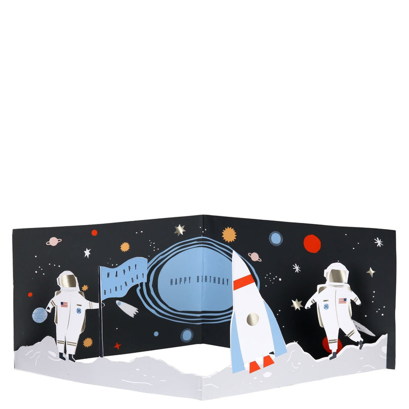 media image for 3d space scene birthday card by meri meri mm 174664 1 246