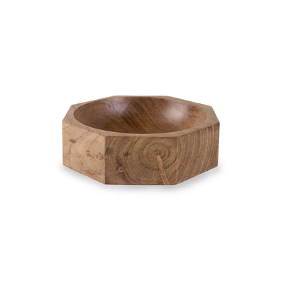product image for acacia wood modernist octagonal bowl in various sizes design by sir madam 2 10