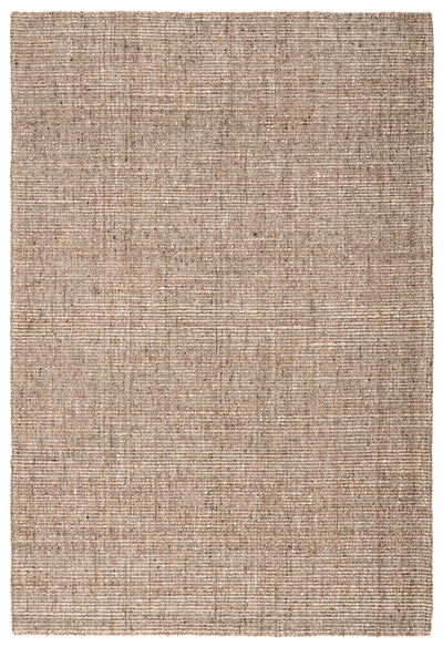 product image of Sutton Natural Solid Tan/ Black Rug by Jaipur Living 588